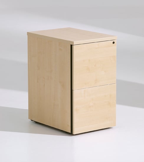 Desk height fixed pedestals - 600 deep
