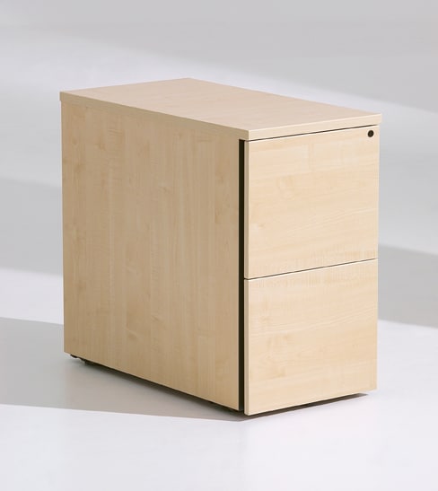 desk height fixed pedestals - 800 deep