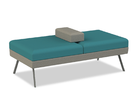 upholstered arm, may only be fitted between seats within 2 or 3 seater units only